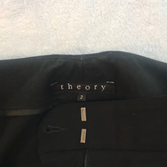 Size 2 black Theory pants, excellent condition! - Picture 3 of 3